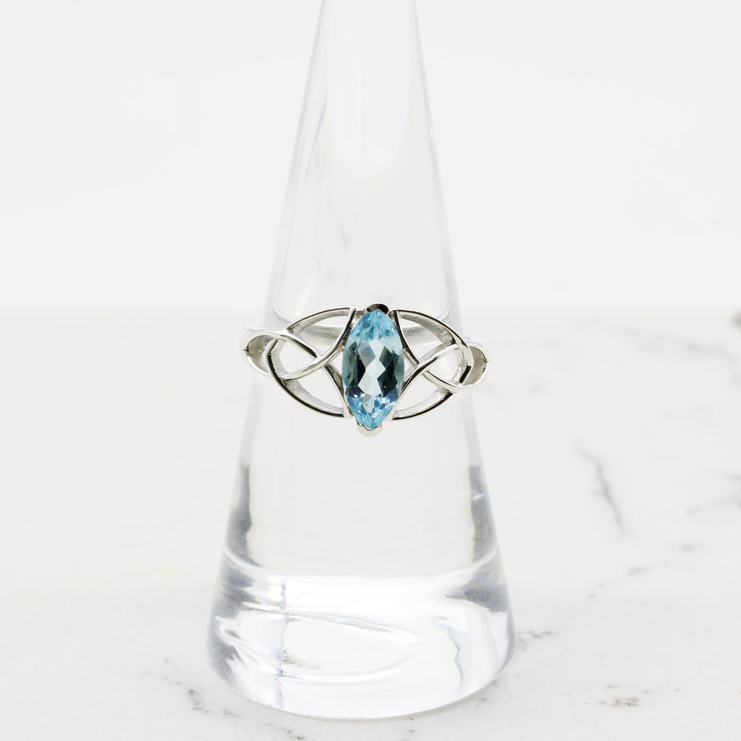 Blue Topaz Ring