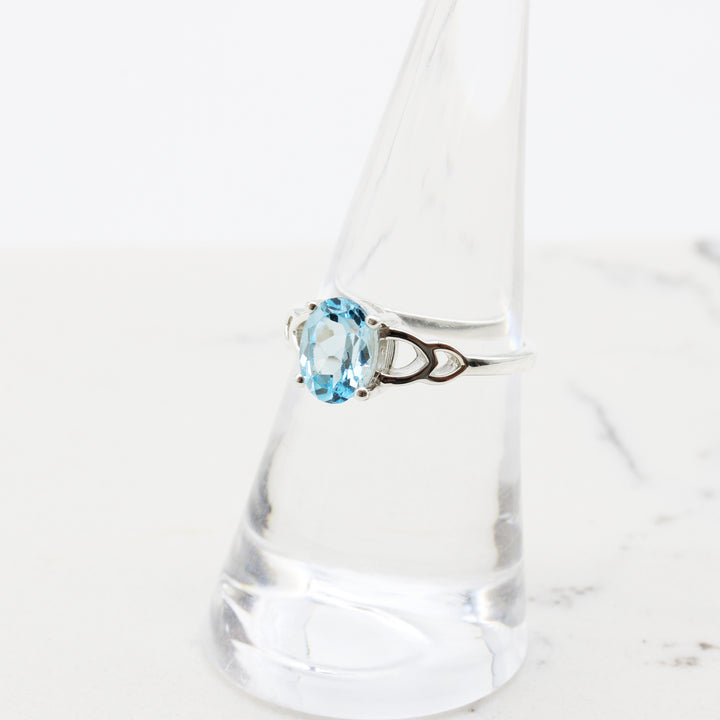 Blue Topaz Ring