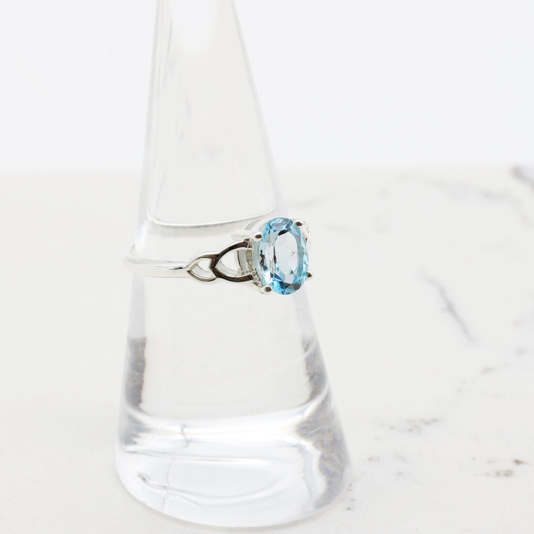 Blue Topaz Ring