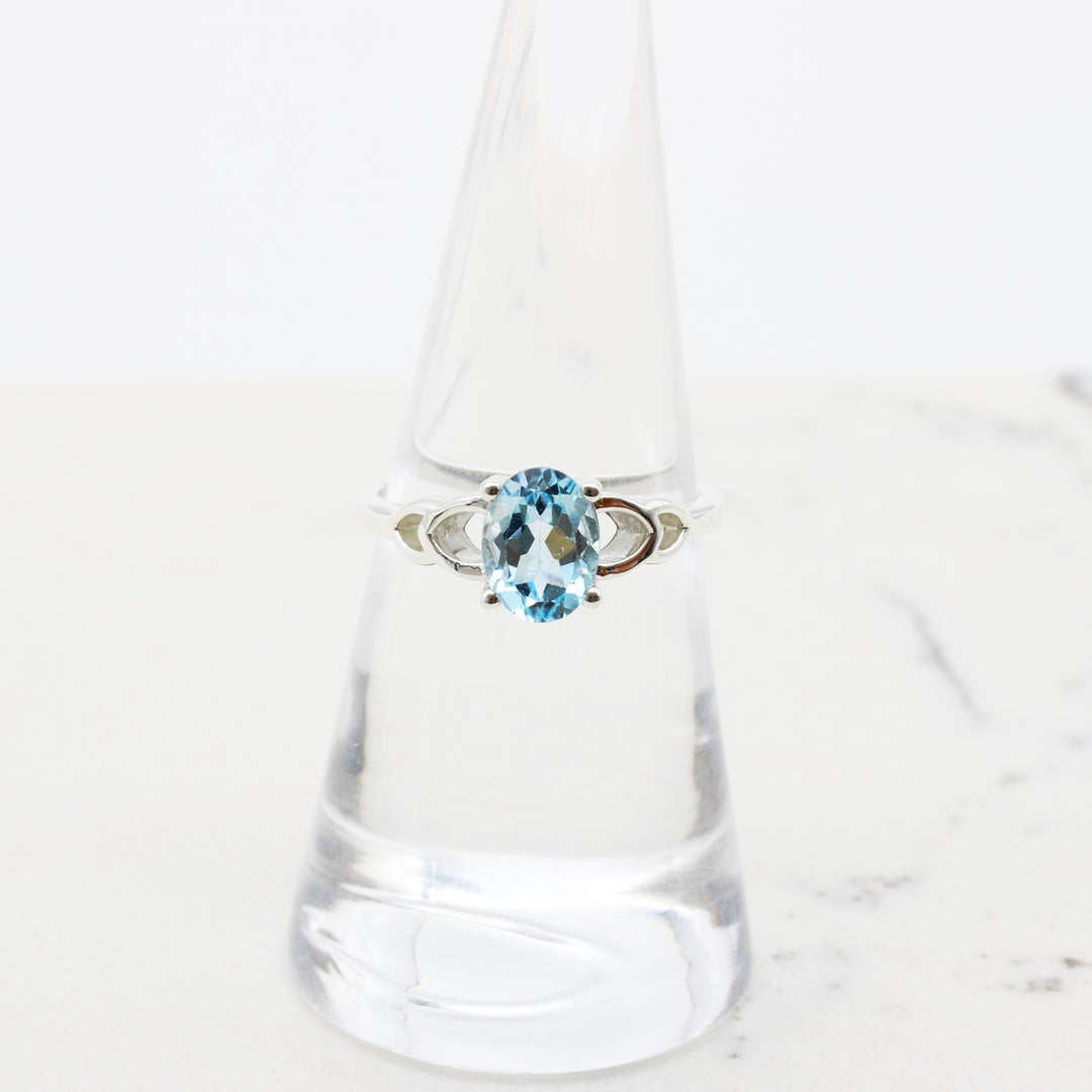 Blue Topaz Ring