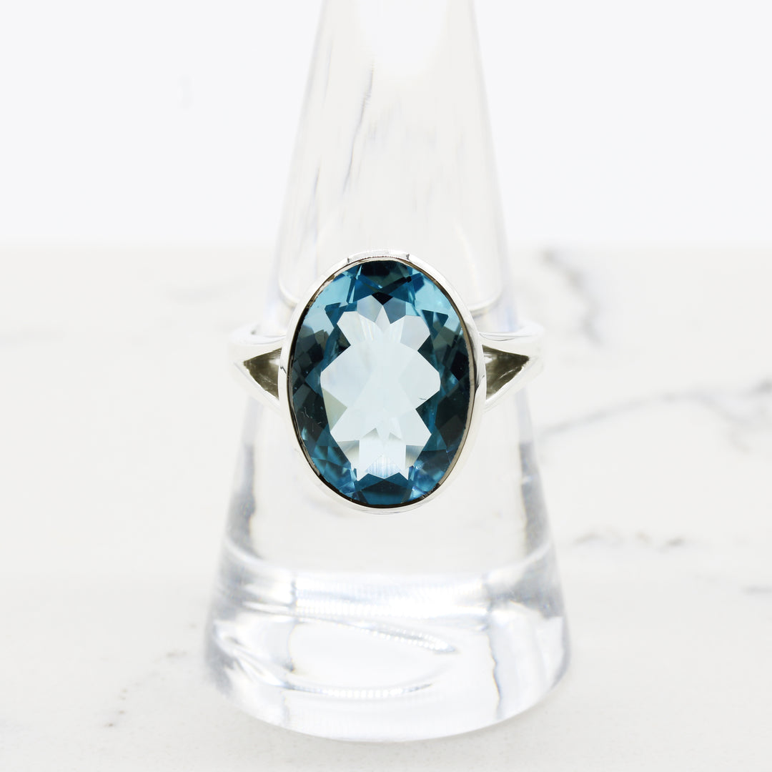 Blue Topaz Ring