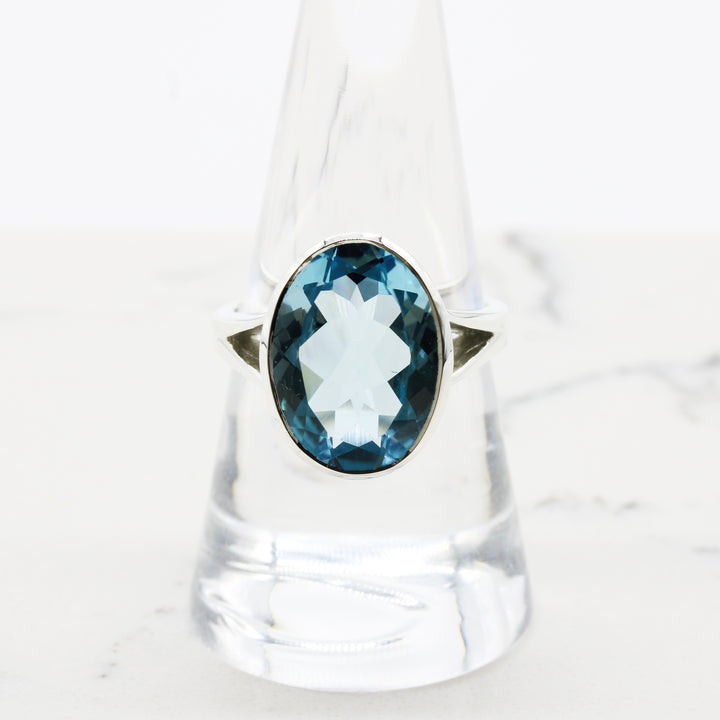 Blue Topaz Ring