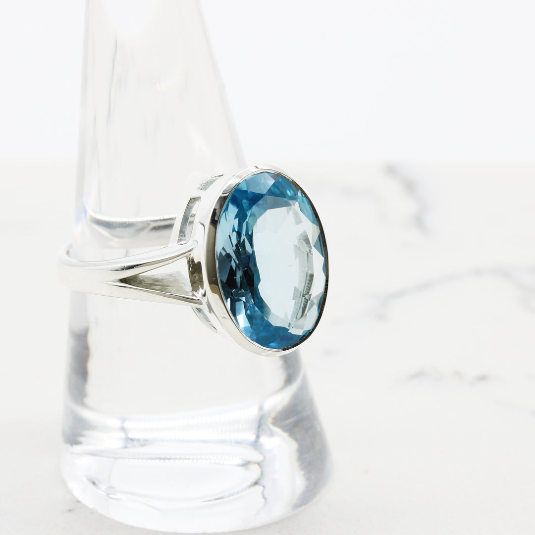 Blue Topaz Ring