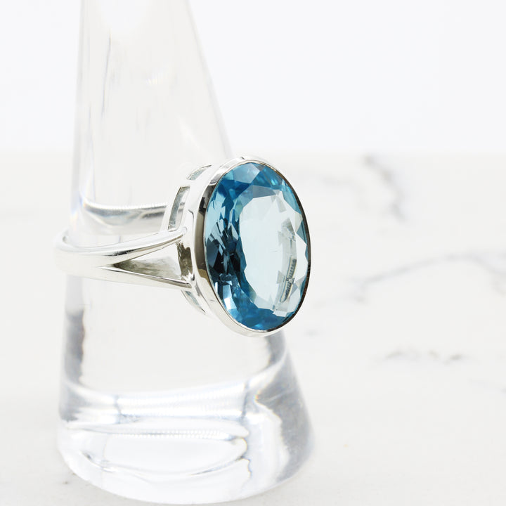 Blue Topaz Ring