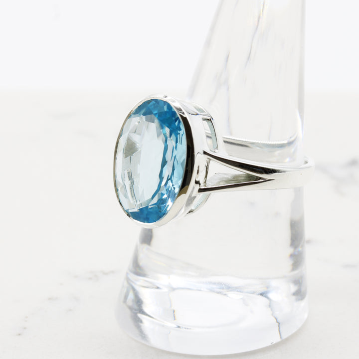 Blue Topaz Ring