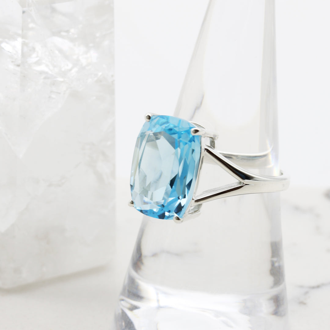 Blue Topaz Ring