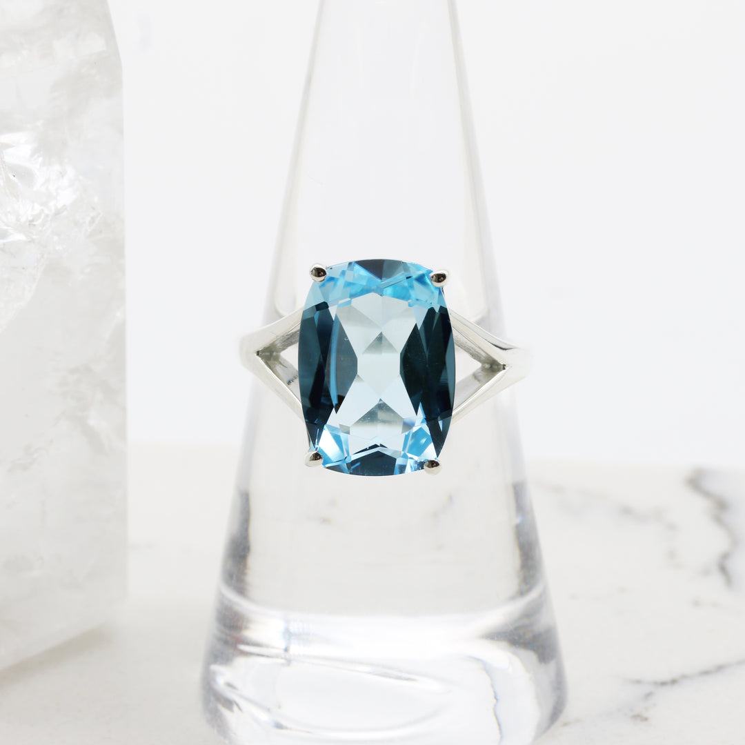 Blue Topaz Ring