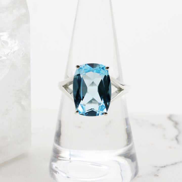 Blue Topaz Ring