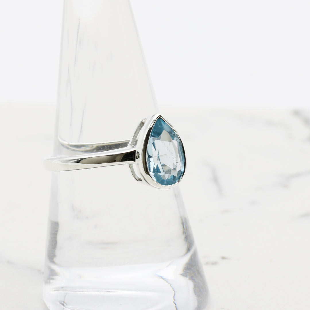 Blue Topaz Ring