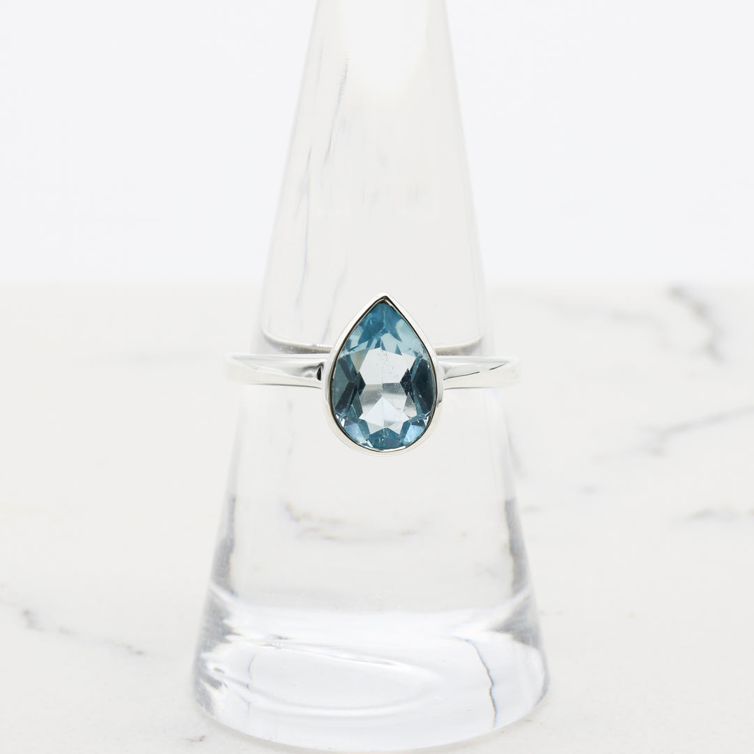 Blue Topaz Ring