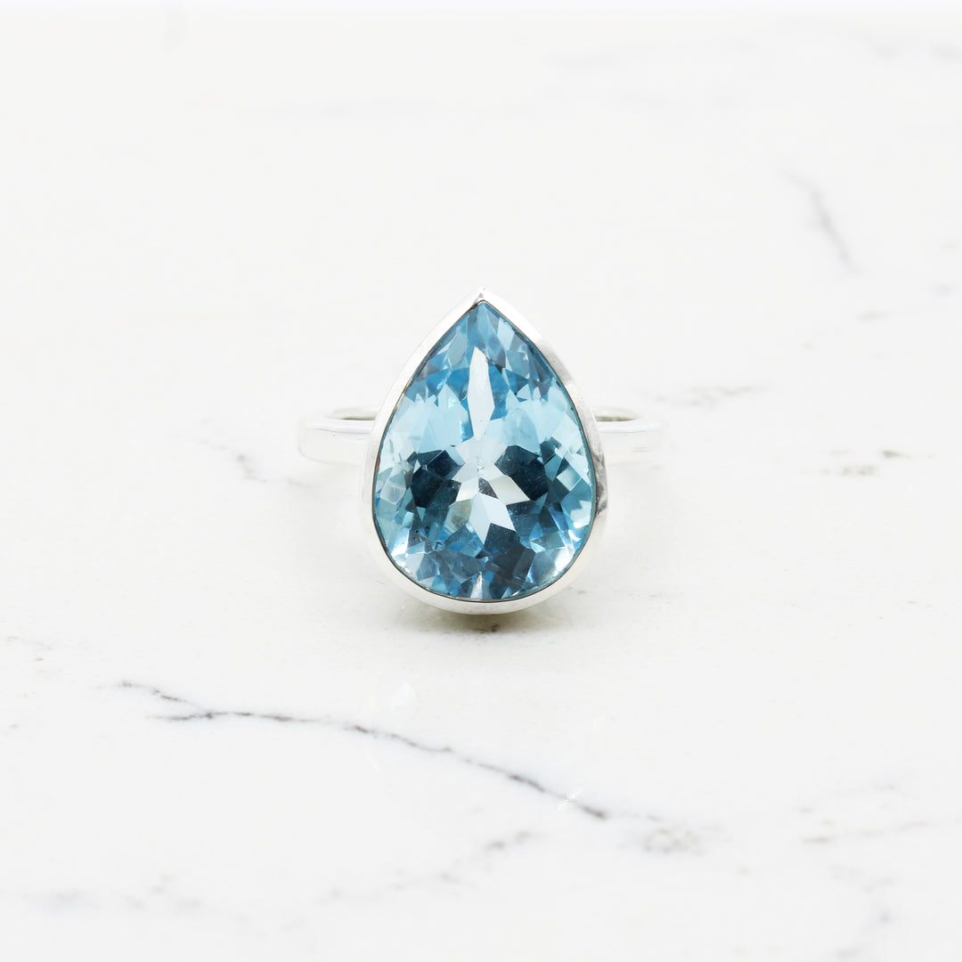 Blue Topaz Ring