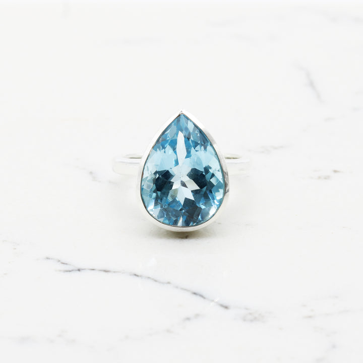 Blue Topaz Ring