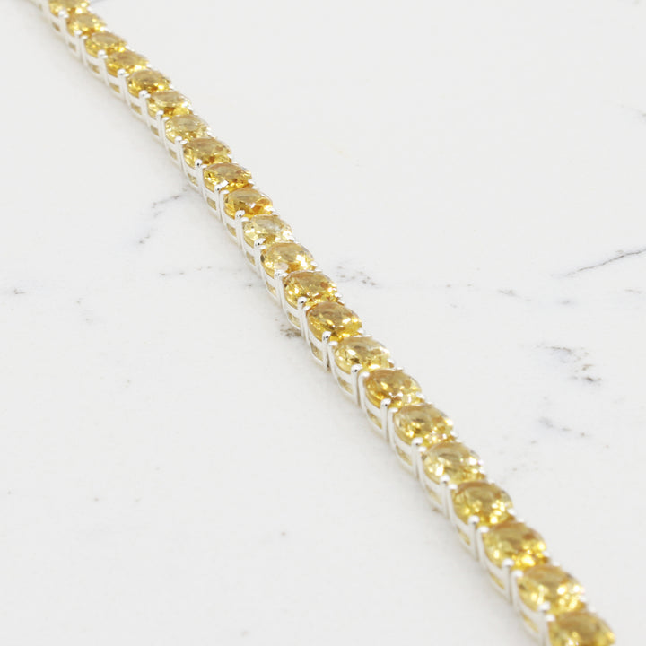 Citrine Tennis Bracelet