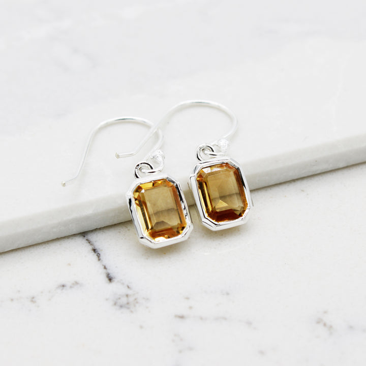 Citrine Drop Earrings