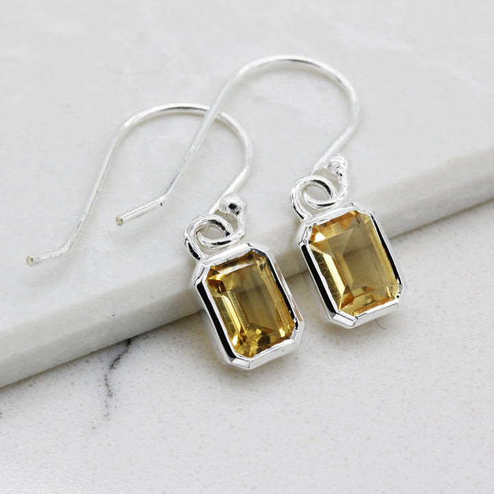 Citrine Drop Earrings