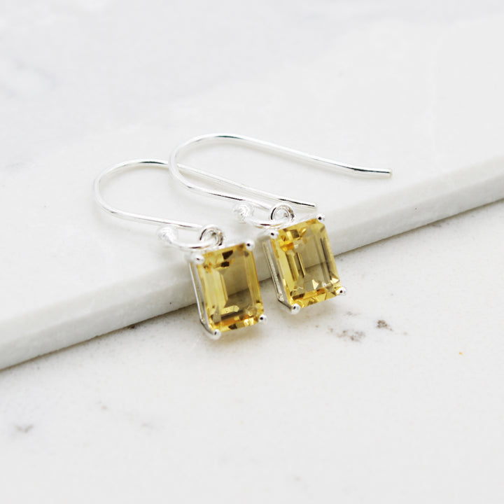 Citrine Drop Earrings