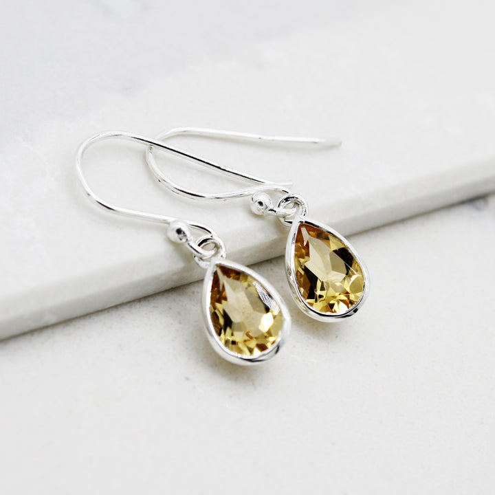 Citrine Drop Earrings