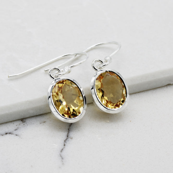 Citrine Drop Earrings