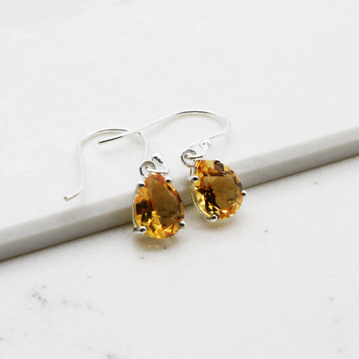 Citrine Drop Earrings