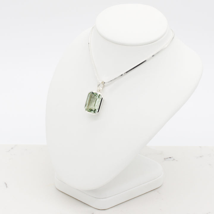 Green Amethyst Pendant