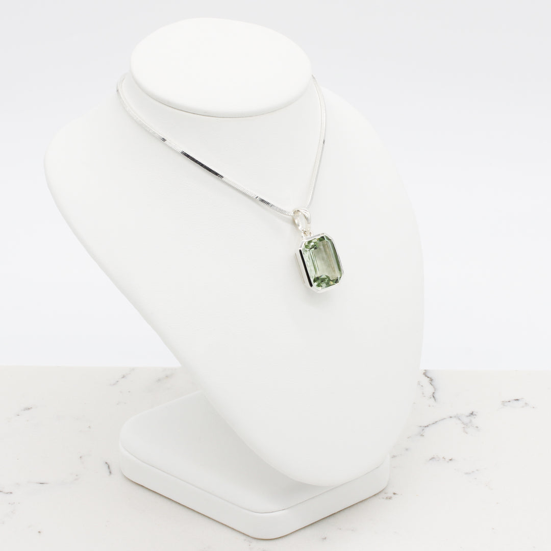 Green Amethyst Pendant