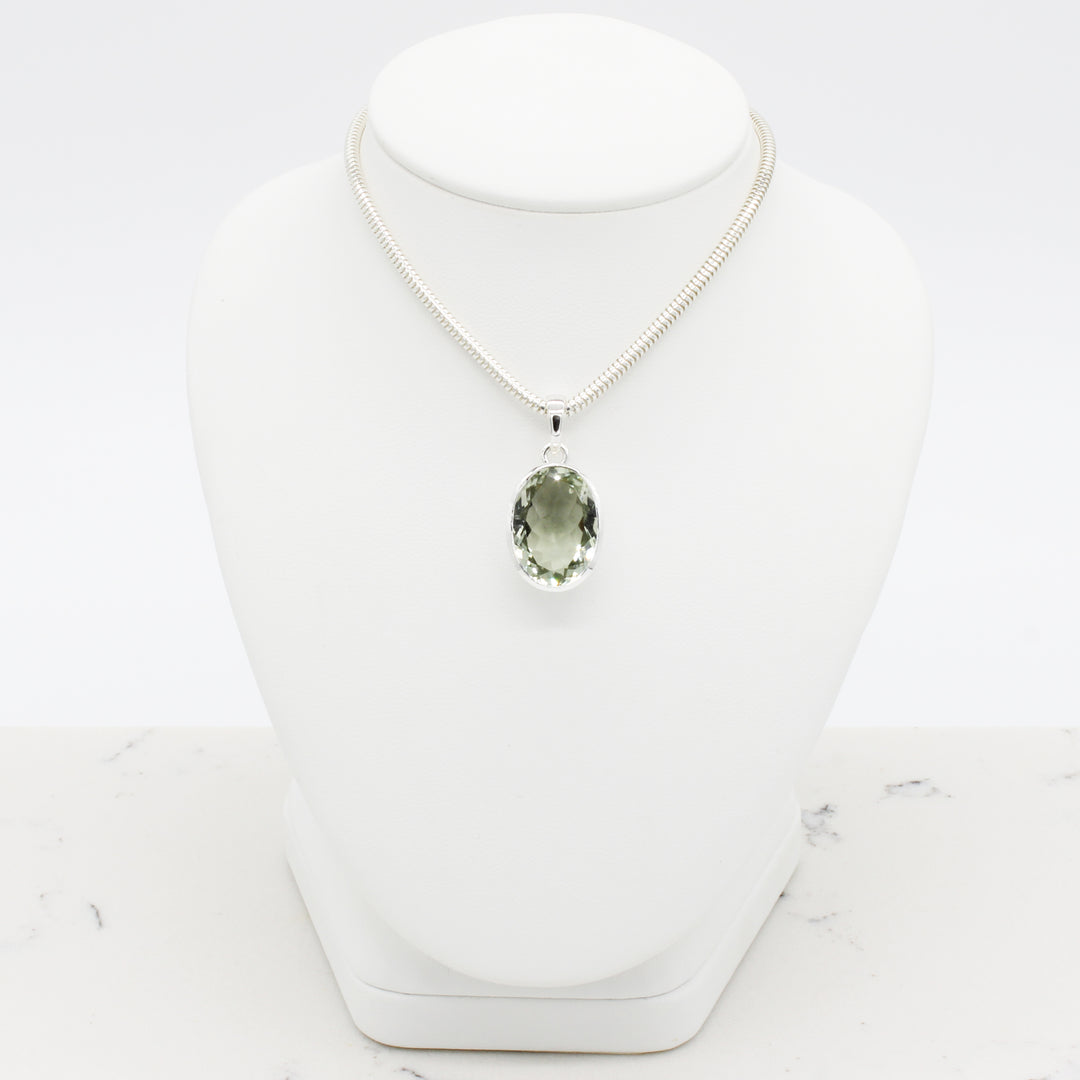 Green Amethyst Pendant