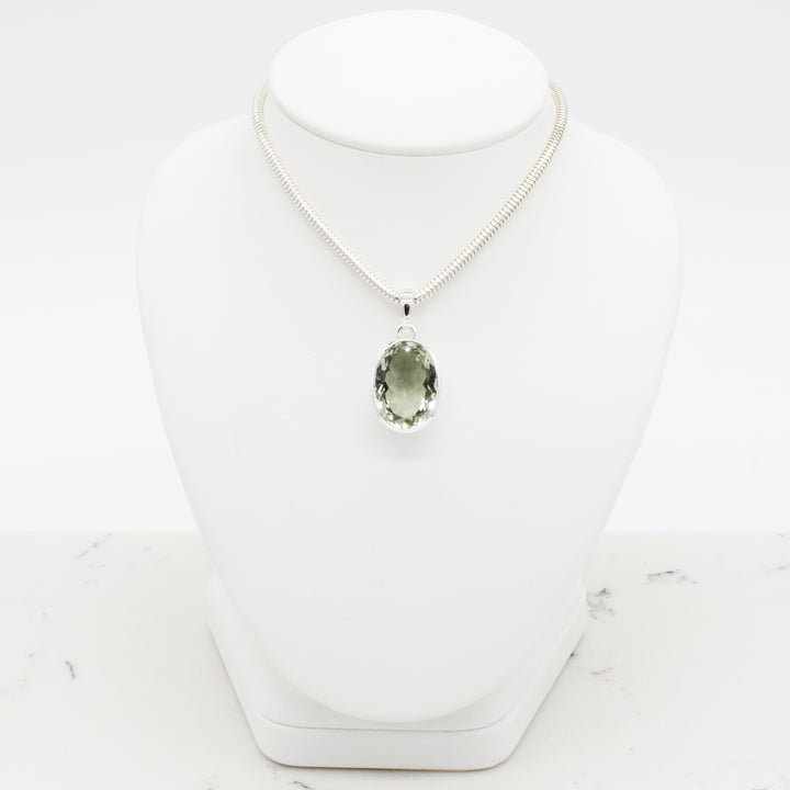 Green Amethyst Pendant