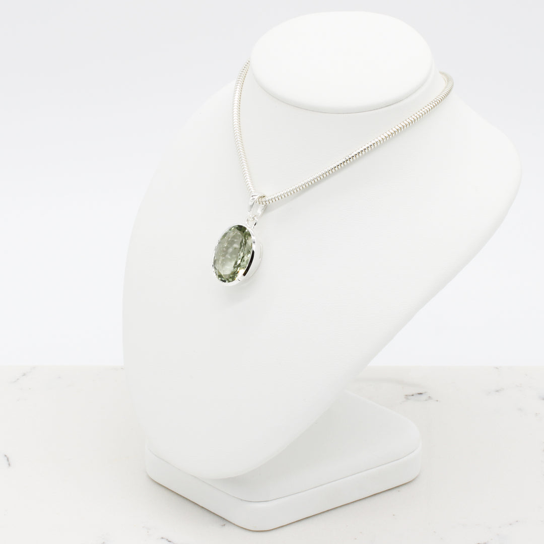 Green Amethyst Pendant