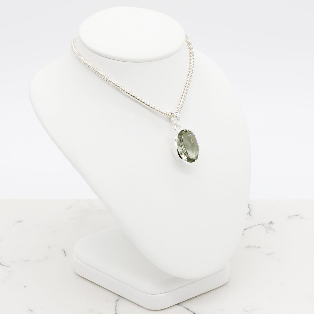 Green Amethyst Pendant