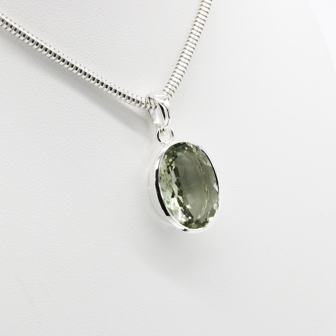 Green Amethyst Pendant