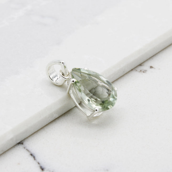 Green Amethyst Pendant