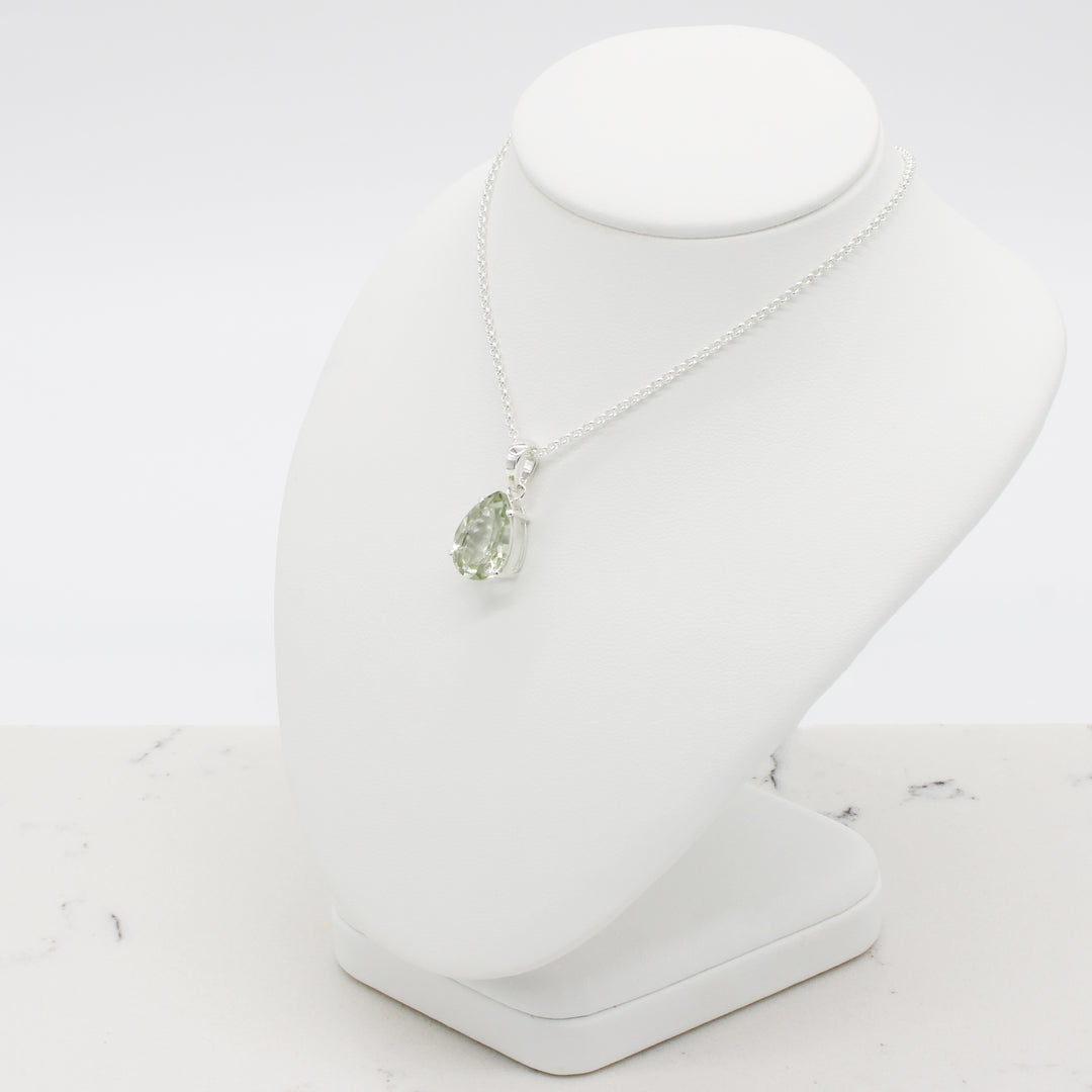 Green Amethyst Pendant