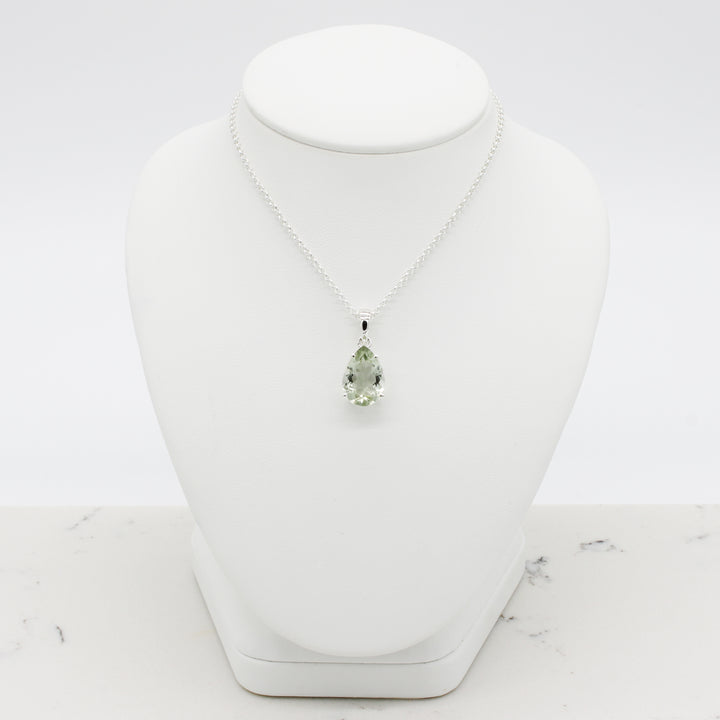 Green Amethyst Pendant