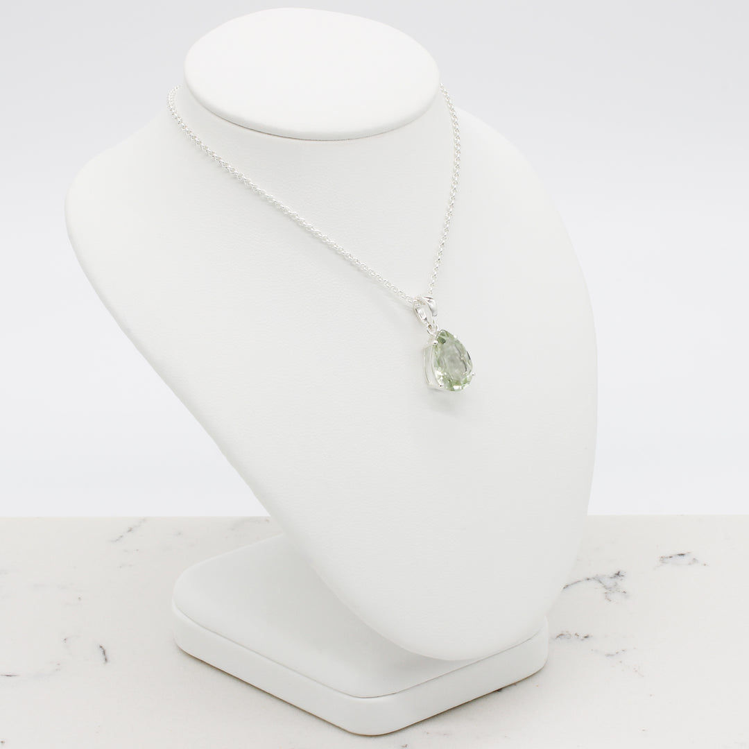 Green Amethyst Pendant