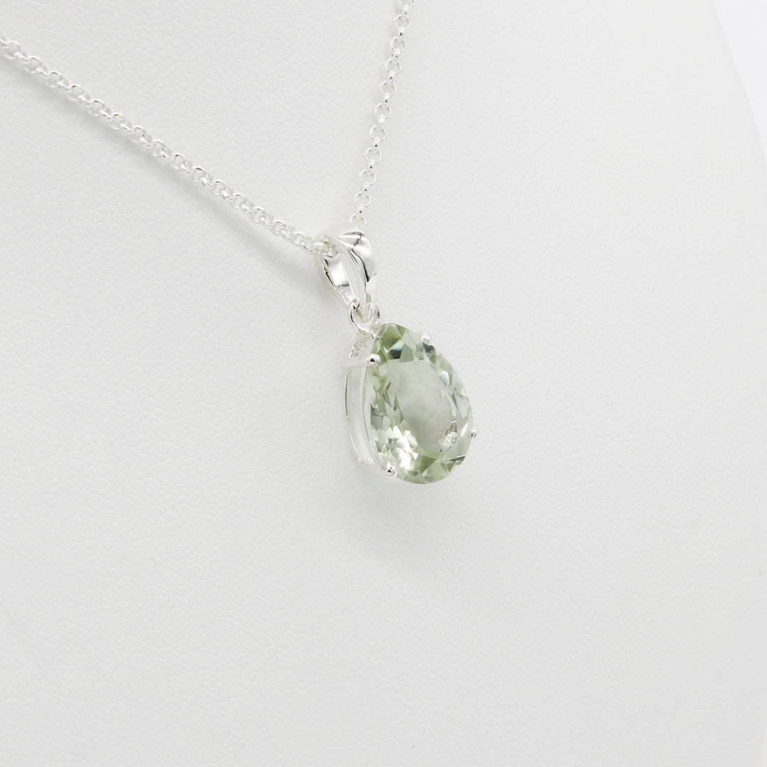 Green Amethyst Pendant