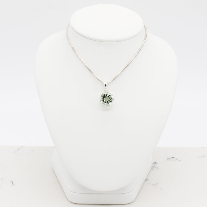 Green Amethyst Pendant