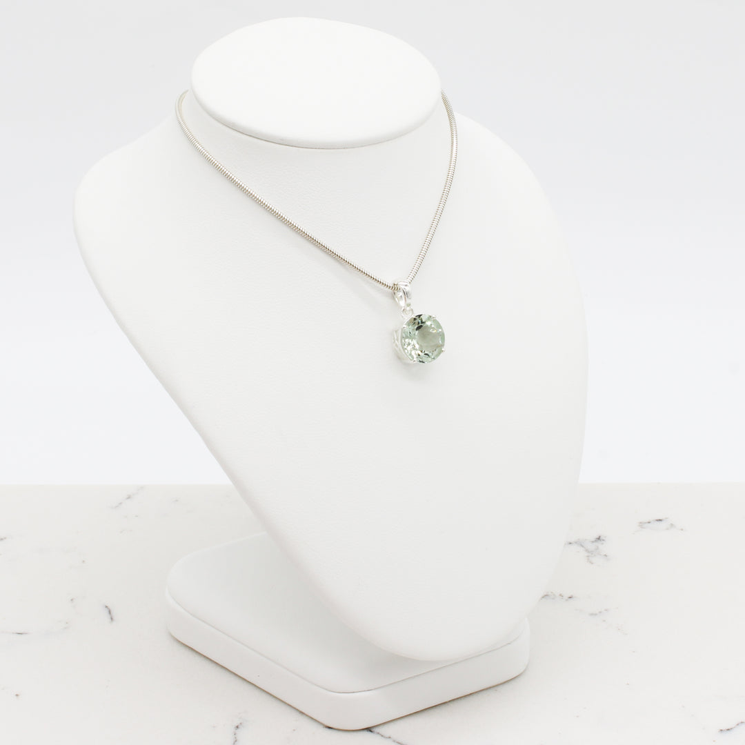 Green Amethyst Pendant