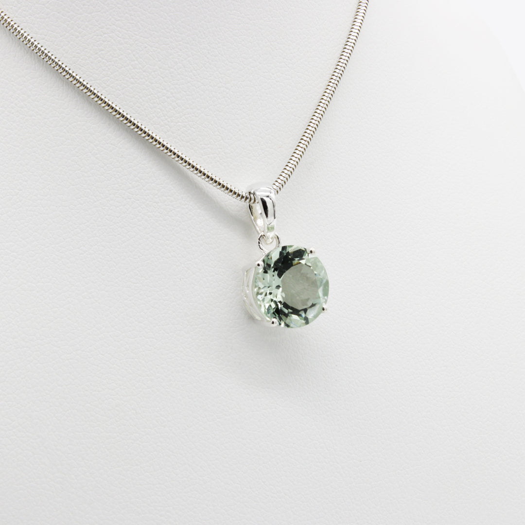 Green Amethyst Pendant