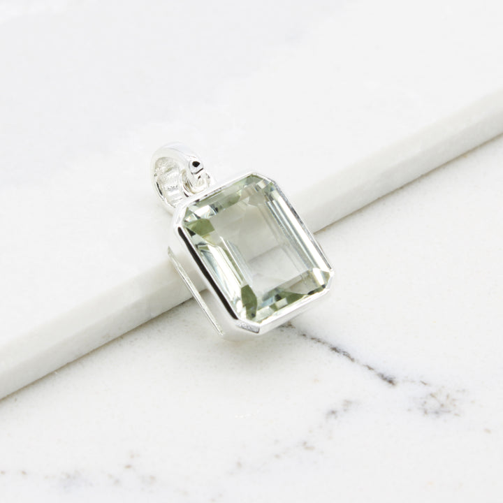 Green Amethyst Pendant