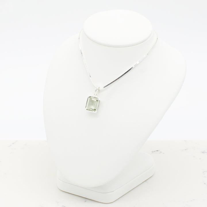 Green Amethyst Pendant