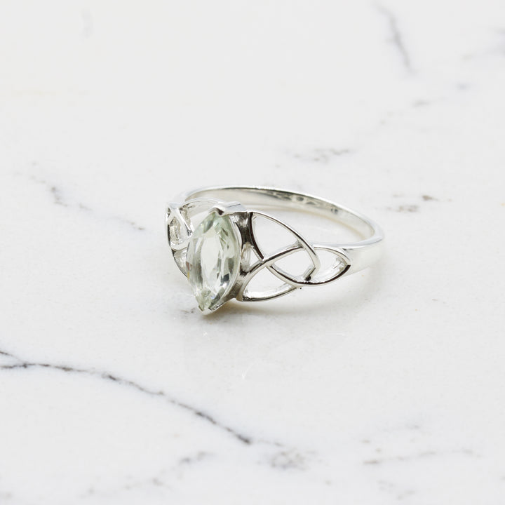 Green Amethyst Ring