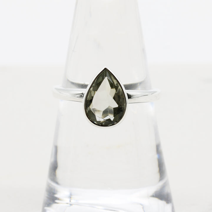 Green Amethyst Ring