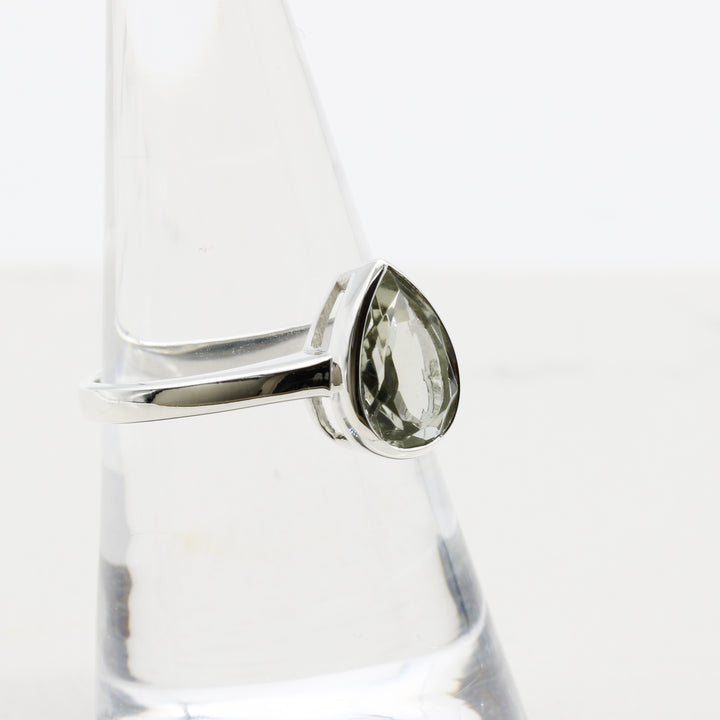 Green Amethyst Ring