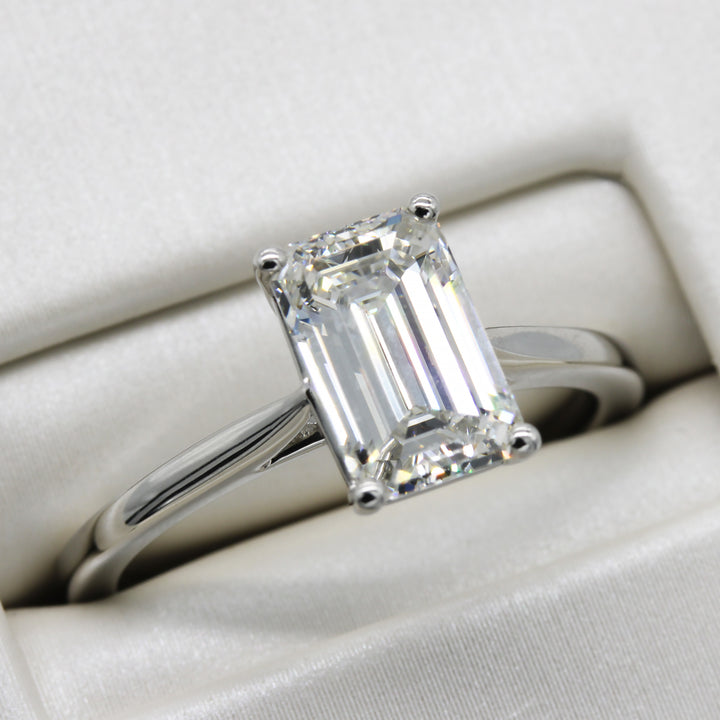 2.02ct Lab-Grown Diamond Emerald Cut Ring