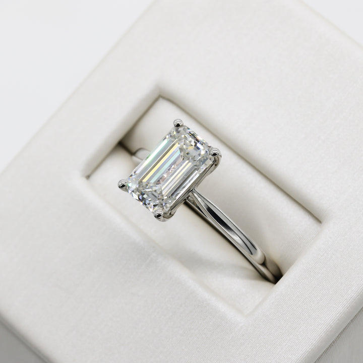 2.02ct Lab-Grown Diamond Emerald Cut Ring