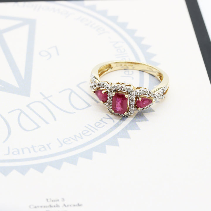 Ruby and Diamond Ring