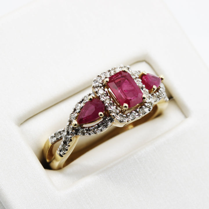 Ruby and Diamond Ring