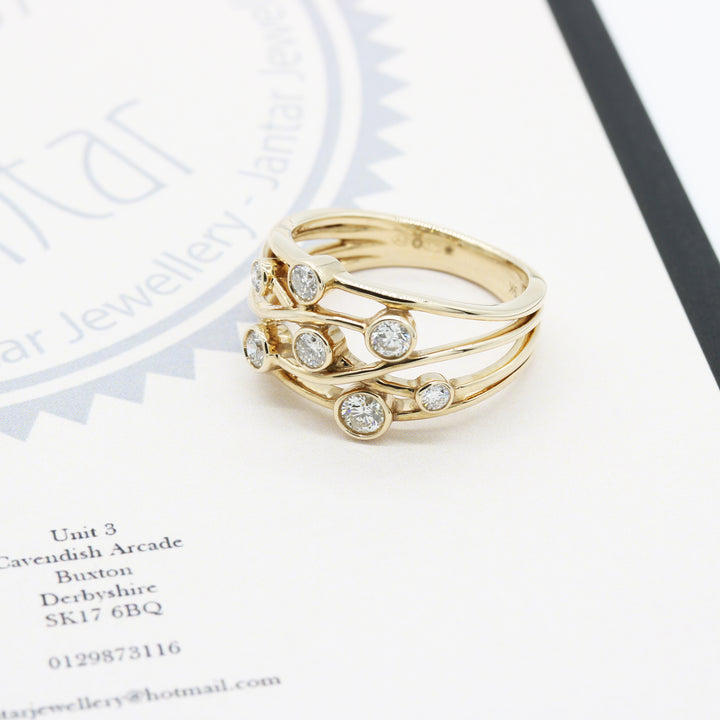 Diamond Scatter Ring