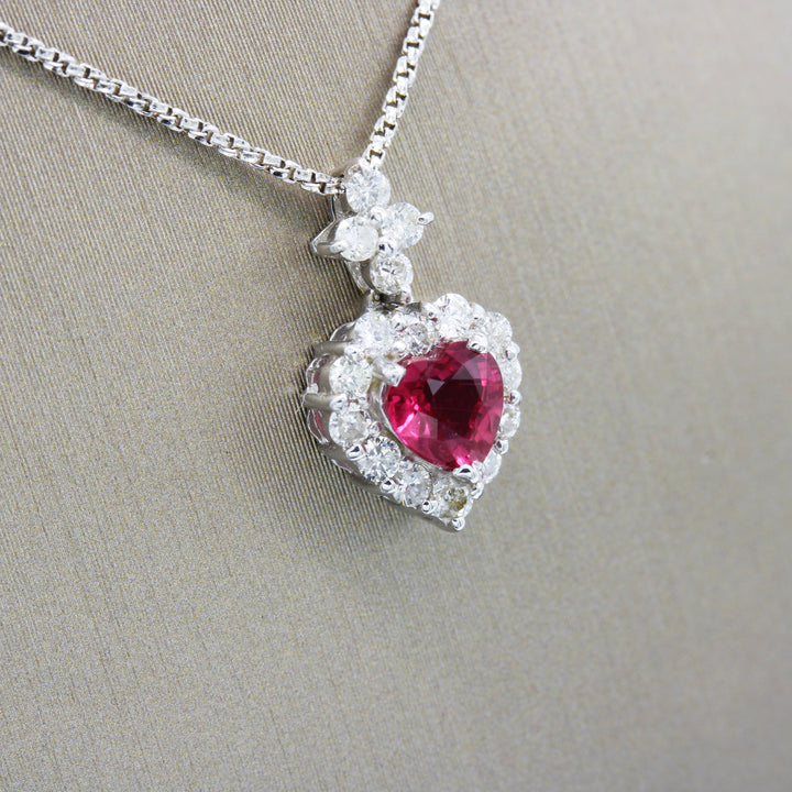 Ruby and Diamond Necklace