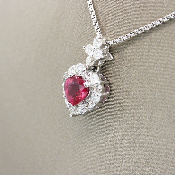 Ruby and Diamond Necklace